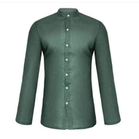 Classic Buttoned Collar Men's Shirt