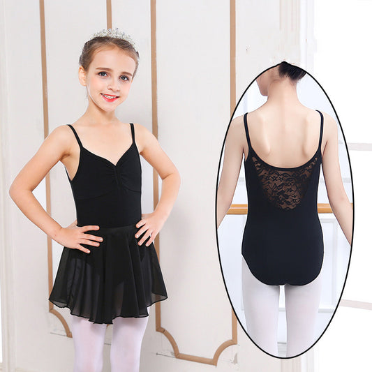 Children's dance practice clothes for girls by Ancient Energy, featuring comfortable, flexible dancewear for young dancers.