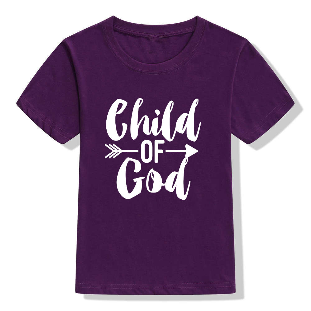 Kids' Christian short sleeve holiday faith shirt by Ancient Energy, featuring colorful holiday-themed design for children.
