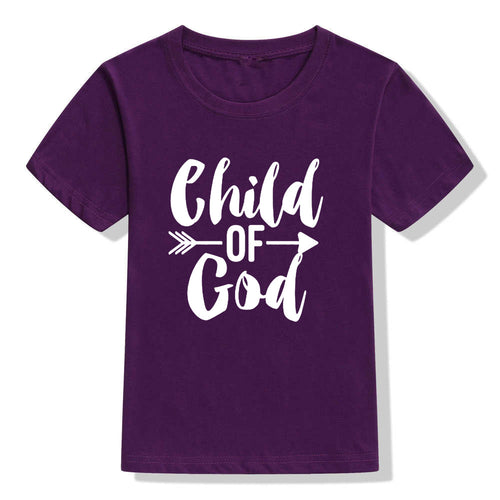 Kids' Christian short sleeve holiday faith shirt by Ancient Energy, featuring colorful holiday-themed design for children.