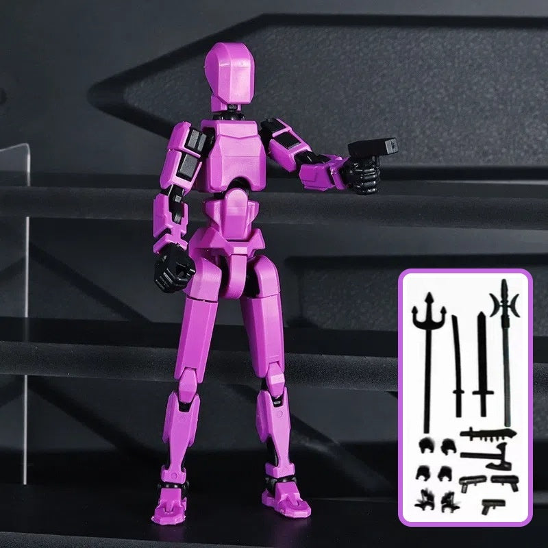 Updated And Hot-sale Multi-Jointed Movable Shapeshift Robot 3D Printed Mannequin Dummy Action Model Doll Toy Kid Gift - MANDOTOS