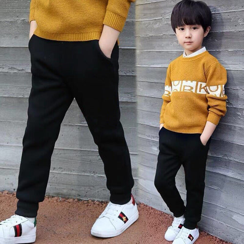 Children's Western-style spring and autumn outfit by Ancient Energy, featuring a stylish and comfortable look for big kids.