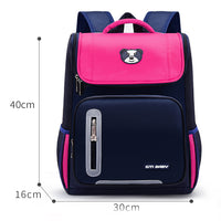 Ancient Energy primary school students backpack for kids aged 6-12, featuring colorful design and adjustable straps for school use.