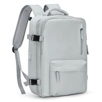 Ancient Energy large capacity travel backpack with multiple compartments, stylish design, ideal for students and school use.
