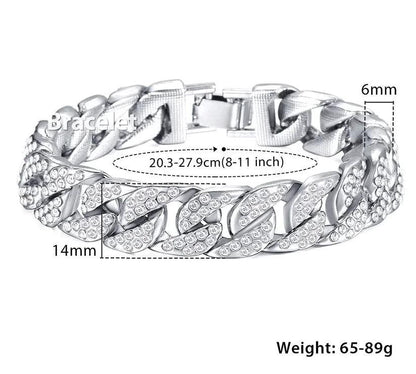 Men's Luxe Gold Chain Bracelet - MANDOTOS