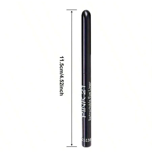 3pcs Waterproof Black Eyeliner Pencils-Smudge-Proof, Long-Lasting &Beginner-Friendly Eye Makeup - MANDOTOS