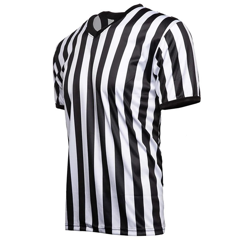 Black & White Referee Shirts/Jerseys Two Free Whistles