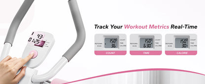 MERACH Ab Machine Adjustable Trainer Workout Foldable Knee Protection Abdominal Exercise Machine Core Ab Exercise System Trainer - MANDOTOS