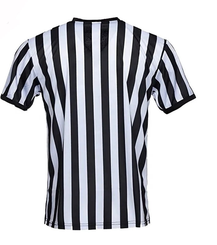 Black & White Referee Shirts/Jerseys Two Free Whistles