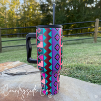 Aztec 40oz Insulated Tumbler Cup
