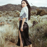 Satin Crown Skirt - Versatile style for every occasion -