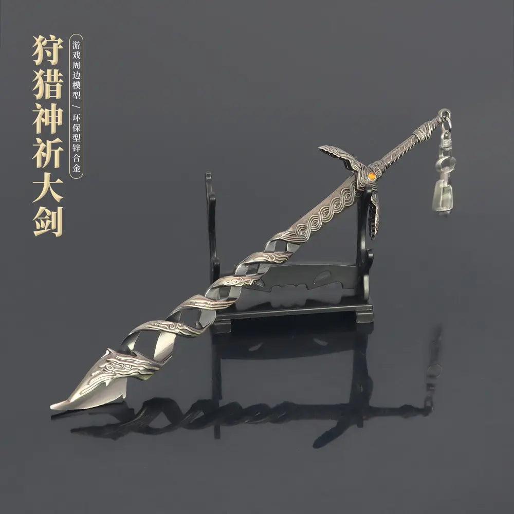 Elden Ring 22cm Metal God Sword Replica - MANDOTOS