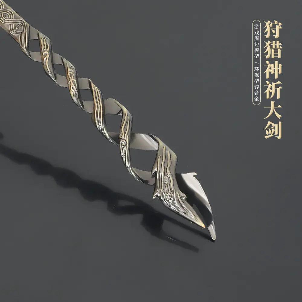 Elden Ring 22cm Metal God Sword Replica - MANDOTOS