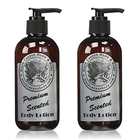 Black Canyon Ginseng & Ginger Scented Luxury Body Lotion With Lanolin and Jojoba Oil, 16 Oz (2 Pack) - MANDOTOS