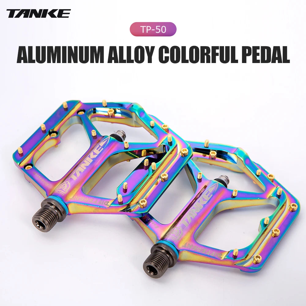 TANKE TP-50 Pedals Sepeda MTB Aluminum Alloy Non-slip Bicycle Pedal Bicycle Pedal Bicycle pedal