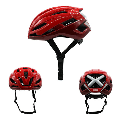 Bicycle Road Races Bike Helmet Cycling Bicycle Sports Safety Cyclocross Riding Mens Racing Time-Trial Reflective Helmet