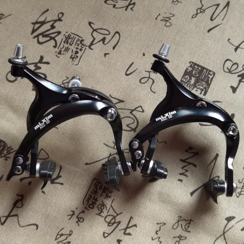 New Bicycle V-Brake AS2.5D-C Racing Road Dual Pivot Bike Aluminum Side Pull Caliper Brake Front Rear Brake 55-72mm