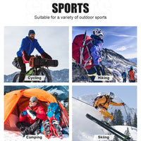 Winter Thermal Hats Fleece Beanies Ear Warmer Outdoor Sports Ski Snowboard Running Cycling Bike Soft Stretchy Cap Headwear Men