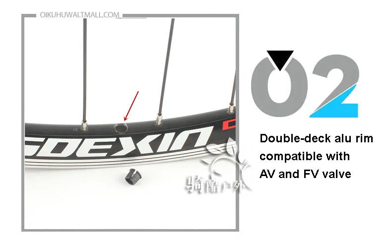 Cruiser Tour Bike Wheelset, Double Deck Rim, Front Wheel Disc, V Brake, Rear Back Wheels, Cassette and Screwed Hub, 36H, 700C