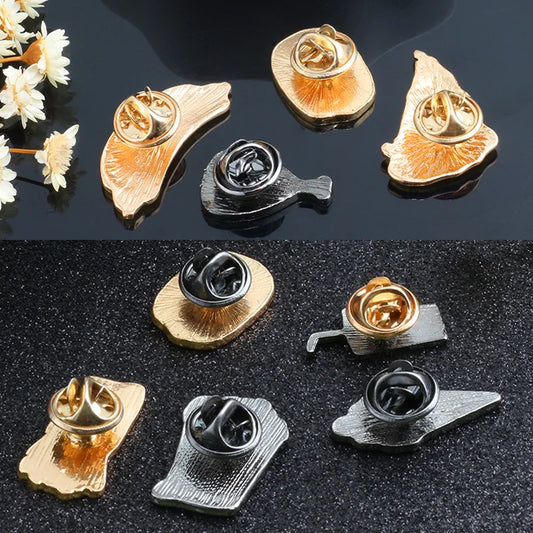 13 Style Snack Brooch Burger Pizza Chicken Drinks Coffee Popcorn French Fries Hot Dog Enamel Pins Food Brooche For Women Jewelry - MANDOTOS