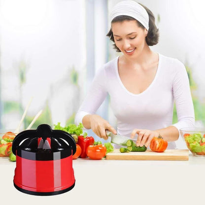 Knife Sharpener Sharpening Tool Easy And Safe To Sharpens Kitchen Chef Knives Damascus Knives Sharpener Suction - MANDOTOS