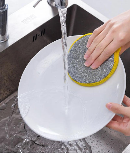 5/10/20Pcs Double Side Dishwashing Sponge Dish Washing Brush Pan Pot Dish Wash Sponges Household Cleaning Kitchen Tools - MANDOTOS