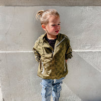 THE STORM RIDER WATERPROOF JACKET - ARMY GREEN