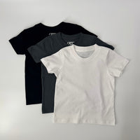 3-PACK RAD ORGANICS TEES - MONOCHROME