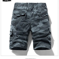 Men's Summer New Camouflage American Street Outdoor Tooling Shorts Stretch Cross-border for Amazon 9383