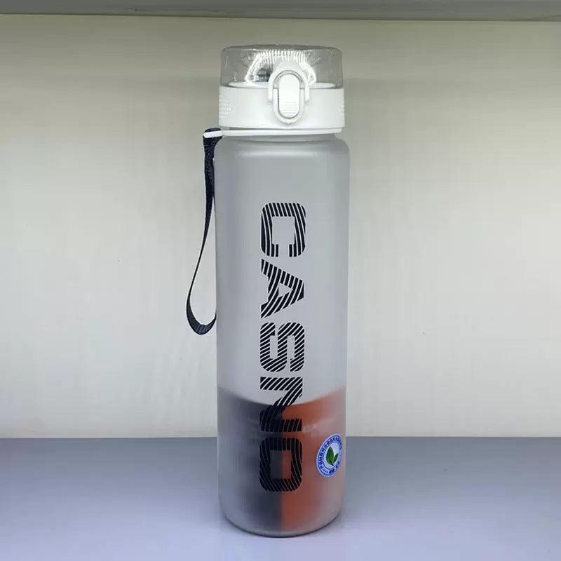 Casino Frosted Sports Water Cup Plastic Handy Cup Men and Women Creativity Portable Student Kettle with Lid Sports Bottle - MANDOTOS