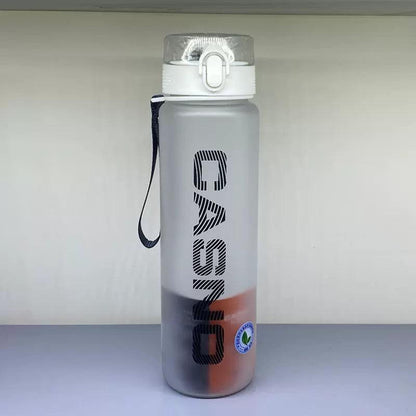 Casino Frosted Sports Water Cup Plastic Handy Cup Men and Women Creativity Portable Student Kettle with Lid Sports Bottle - MANDOTOS