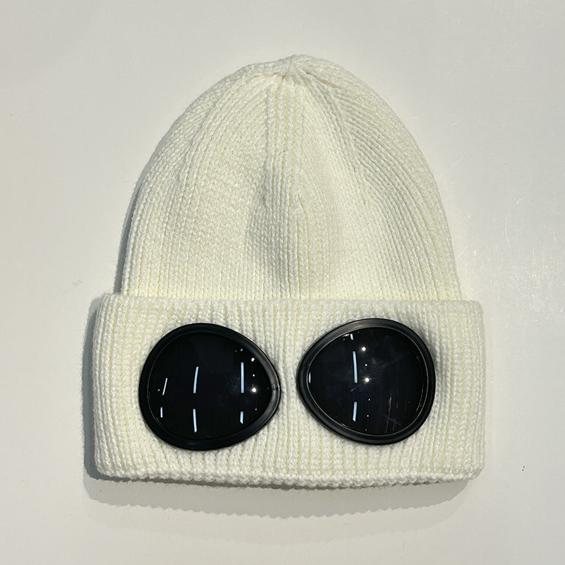 Warm Ski Mask Hats Caps Women Men Winter Windproof Glasses Knitted Beanie Outdoor Ear Protection Sports Cold Caps Garros