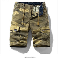 Men's Summer New Camouflage American Street Outdoor Tooling Shorts Stretch Cross-border for Amazon 9383