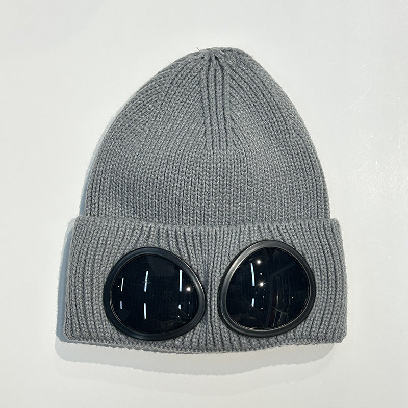 Warm Ski Mask Hats Caps Women Men Winter Windproof Glasses Knitted Beanie Outdoor Ear Protection Sports Cold Caps Garros