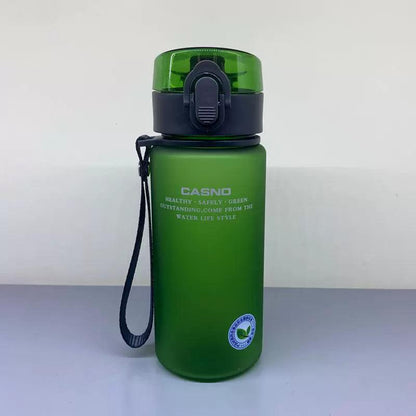 Casino Frosted Sports Water Cup Plastic Handy Cup Men and Women Creativity Portable Student Kettle with Lid Sports Bottle - MANDOTOS