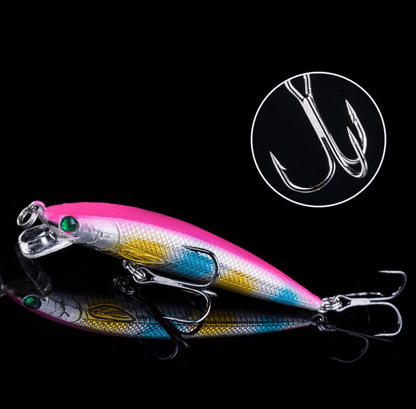 7CM Triple-Sharp Minnow Fishing Lure - MANDOTOS