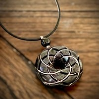 Torus Pendant-Shungite orgonite Rodin coil necklace