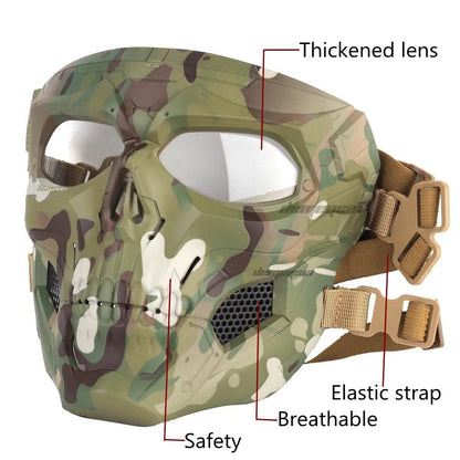 Skull Tactical Sports Mask - MANDOTOS