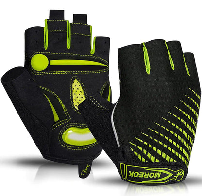 RideGuard Half Finger Cycling Gloves - MANDOTOS