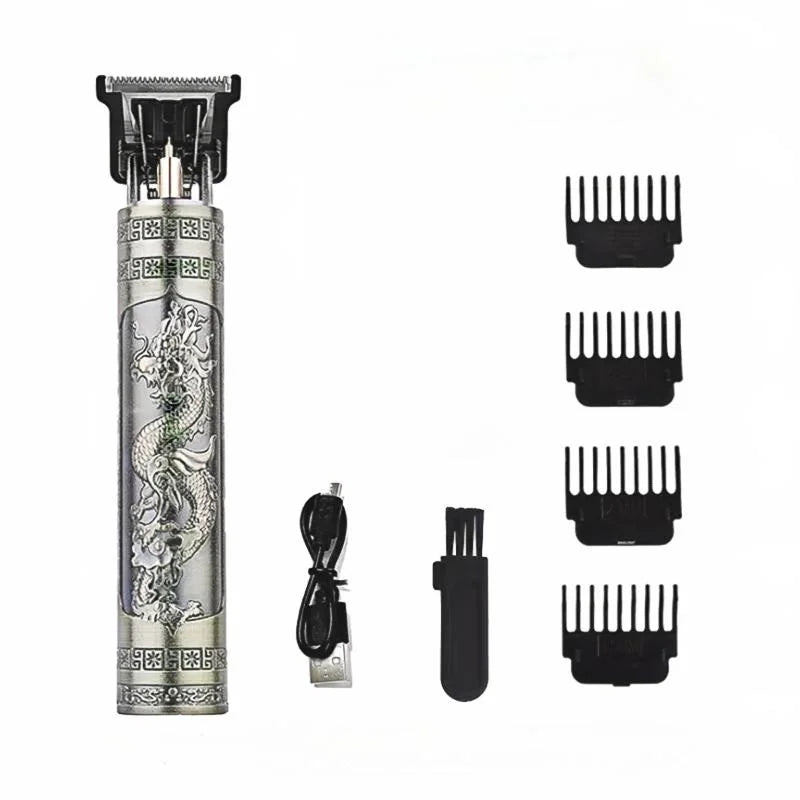 High-Power Electric Clippers Designed for Barbershops, Ideal for Shaving And Trimming with USB Charging. - MANDOTOS