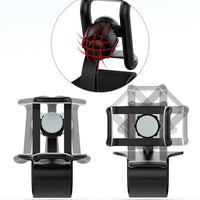 360 Rotatable Car Phone Holder Universal Cell Phone Stands Car Rack Dashboard Support for Auto Grip Mobile Phone Fixed Bracket - MANDOTOS