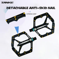 TANKE TP-50 Pedals Sepeda MTB Aluminum Alloy Non-slip Bicycle Pedal Bicycle Pedal Bicycle pedal