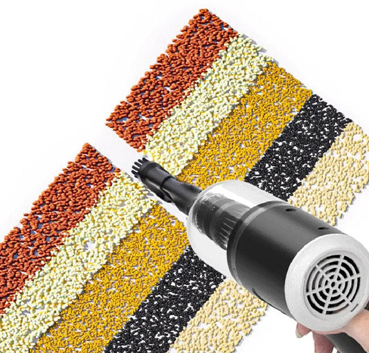 9000Pa Wireless Car Vacuum Cleaner USB Charging 1200mAh Portable Cleaning Appliance Mini Wet and Dry Vacuum Cleaner Household - MANDOTOS