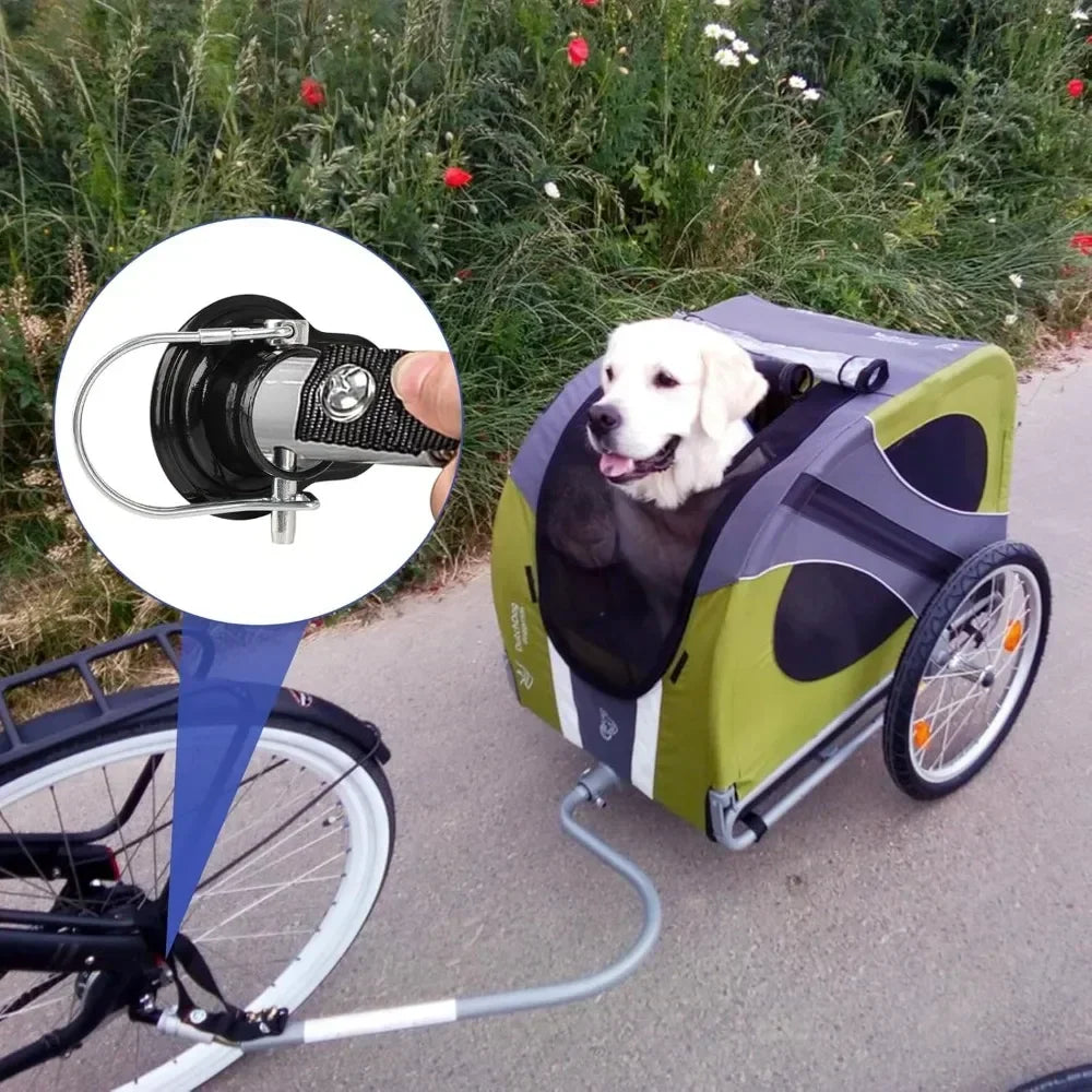 Ultimate Children's Bicycle & Trailer Combo: Adventure Awaits! 🚲👧🐾 - MANDOTOS
