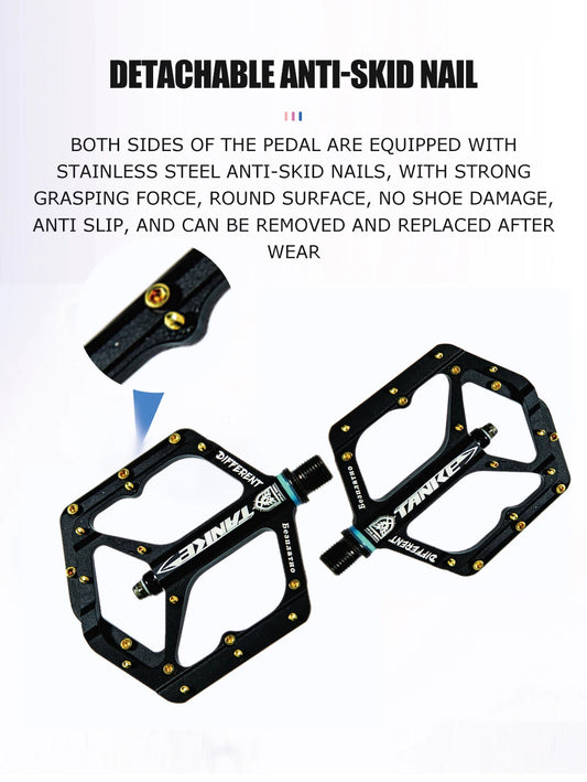 TANKE TP-50 Pedals Sepeda MTB Aluminum Alloy Non-slip Bicycle Pedal Bicycle Pedal Bicycle pedal