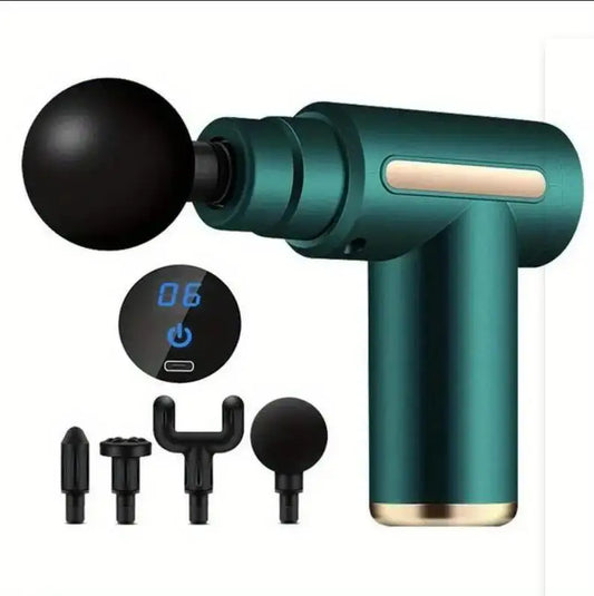 Mini Muscle Massage Gun Protable Body Massager Deep Handheld Percussion Massager For Body Back And Neck Leg - MANDOTOS