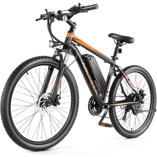 NEW Electric Bike for Adults, Electric Mountain Bike, 26" Sunshine Commuter Ebike, LCD Display, 21Speed
