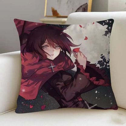 Personalized R-Ruby Rose Cartoon Animation Decorative Pillow - 45x45cm - MANDOTOS