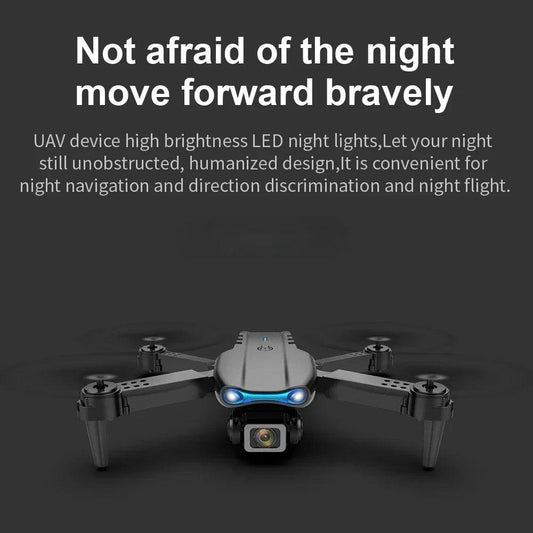 E99 Pro Drone Quadcopter Remote Control Handle Four Axis Aircraft HD 6K Photography UAV Altitude Fixation Helicopter Toys - MANDOTOS
