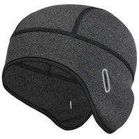 Winter Thermal Hats Fleece Beanies Ear Warmer Outdoor Sports Ski Snowboard Running Cycling Bike Soft Stretchy Cap Headwear Men